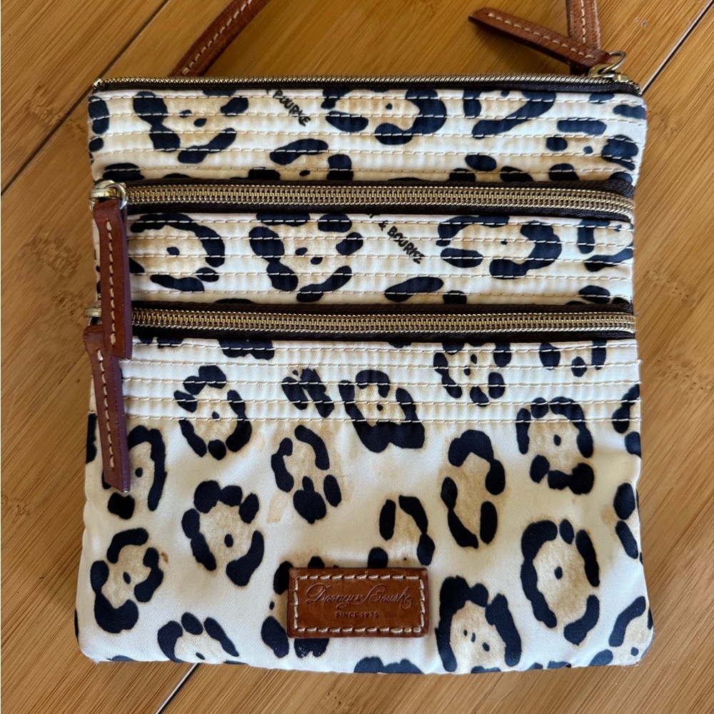 Dooney & Bourke Leopard Print Crossbody Bag